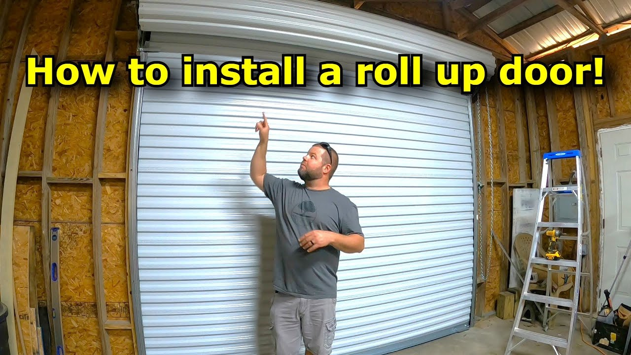 Easy Way to Install an 8x8 ft. Roll-up Door
